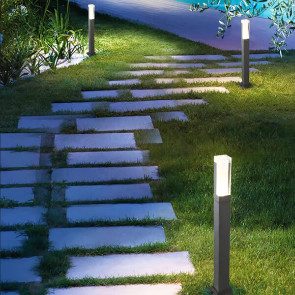 Outdoor LP65 waterproof lawn light LED 10W aluminum acrylic light