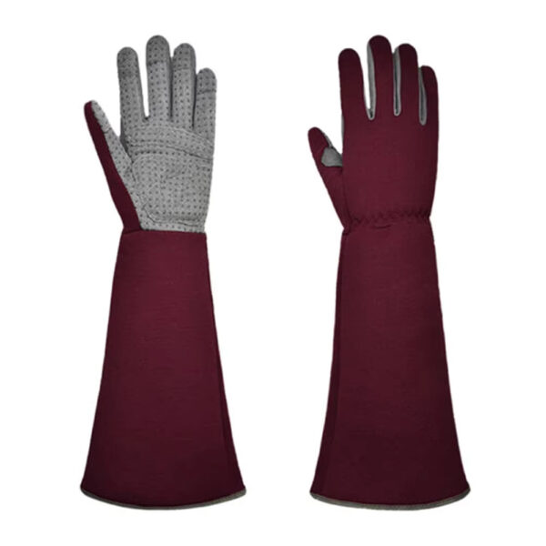 A Pair of Non-Slip Long Protective Durable Thickened Gloves Gardening Construction Gloves Long Chore Gloves - Image 6