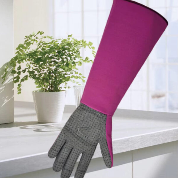 A Pair of Non-Slip Long Protective Durable Thickened Gloves Gardening Construction Gloves Long Chore Gloves - Image 2