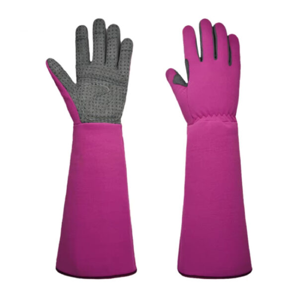 A Pair of Non-Slip Long Protective Durable Thickened Gloves Gardening Construction Gloves Long Chore Gloves - Image 3